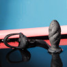 AnalTech Balletretcher et Plug Ass Spiral 8.5 x 3.6 cm - 10 Vibrations